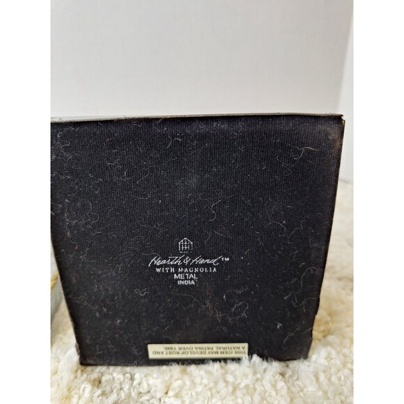 HEARTH AND HAND Galvanized & Aluminum Metal Goats Rustic Bookends Decor Farm - Picture 9 of 9